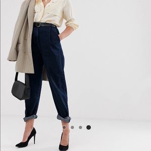 Indigo ASOS Boyfriend Jeans